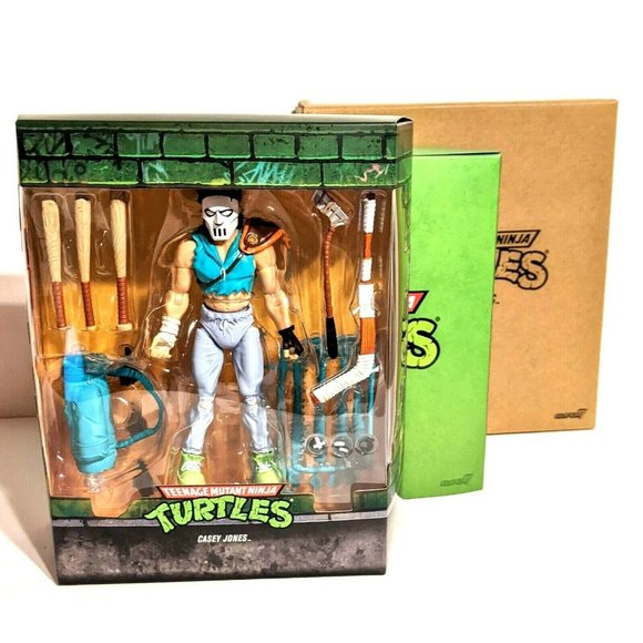 Super7 Ultimates Casey Jones TMNT Teenage Mutant Ninja Turtles 6" Action Figure - Picture 1 of 12